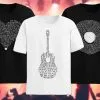Customized music apparel for women | Lyrics Print T-Shirt