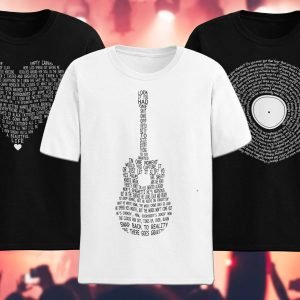 Custom song lyric apparel for mom's birthday | Music Fan's Apparel