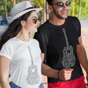 Personalized couple t-shirts | Song Lyrics Apparel
