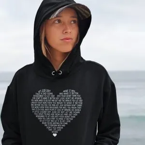 personalized hoodie songs
