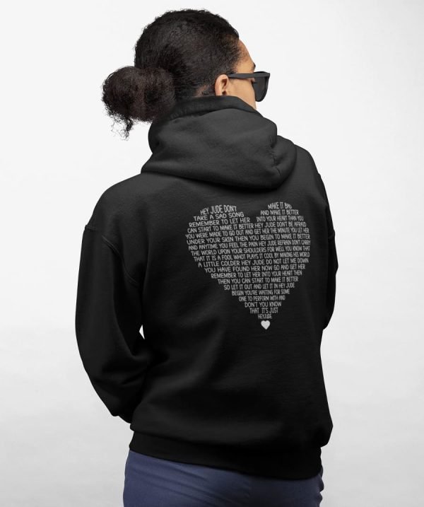 Custom hoodie with lyrics personalized gift for lovers